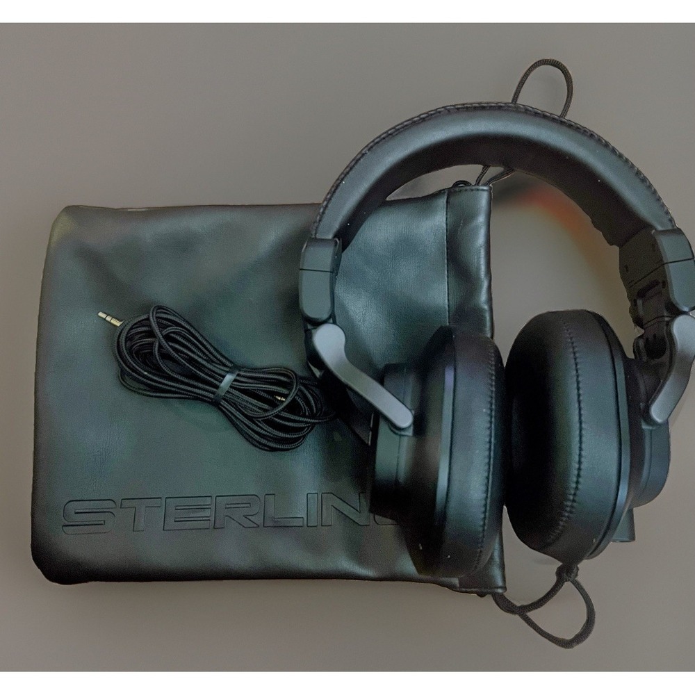 Sterling Audio S450 Studio Headphones Over-Ear Wired w/ Detachable Cable